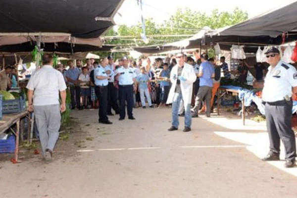 Semt pazarında pompalı dehşeti: 3 yaralı