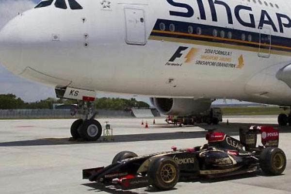 Singapur Havayolları&#039;ndan F1 ile dev anlaşma