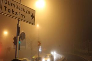 İstanbul&#039;da sis gece saatlerinde etkili oldu