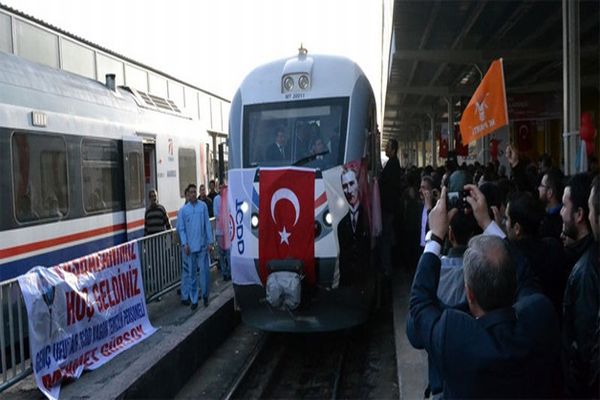 Sivas-Divriği hattında tren seferi başladı