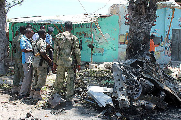 Somali&#039;de bombalı saldırı, 9 ölü