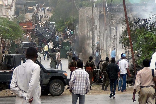 Somali'de 'Barış Gücü' üssüne saldırı