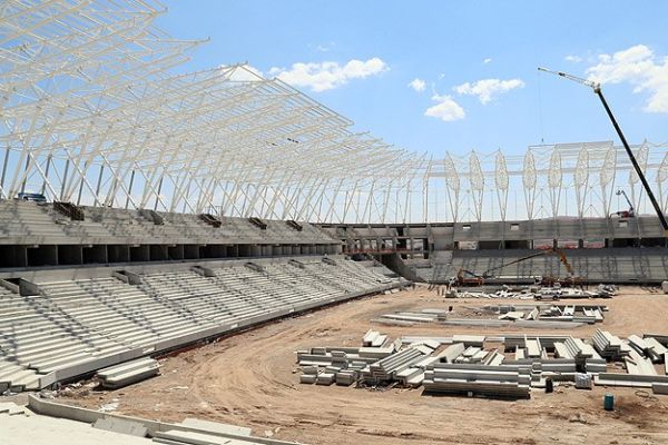 Türkiye&#039;nin ilk ekolojik stadı yükseliyor!