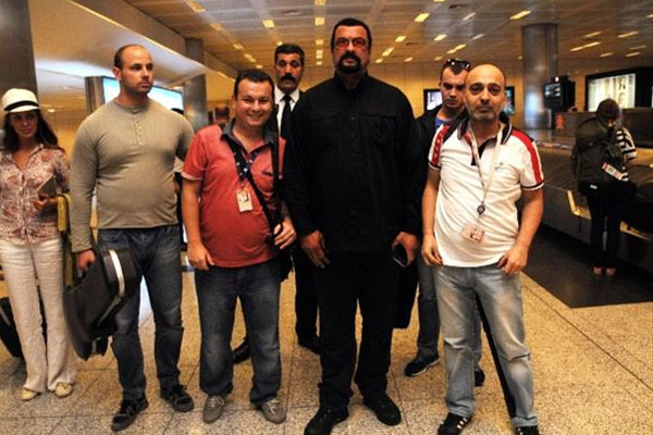 Steven Seagal İstanbul&#039;a geldi