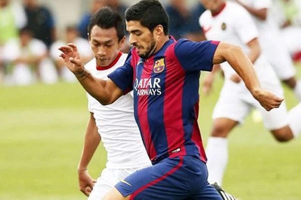 Suarez, Barcelona'da ilk gollerini attı