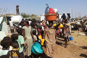 Güney Sudanlı siviller yaşam mücadelesi veriyor