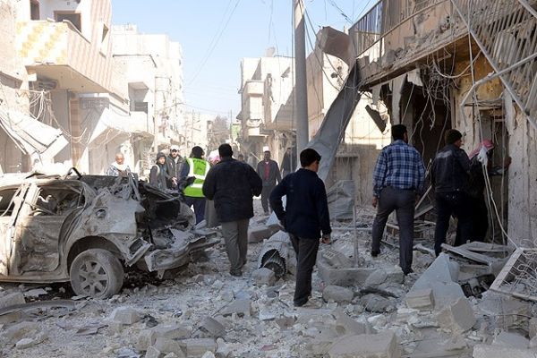Suriye ordusundan hava saldırısı, 30 ölü