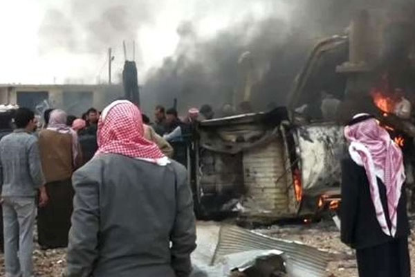 Suriye&#039;de bombalı saldırı, 25 kişi öldü, 107 kişi yaralandı