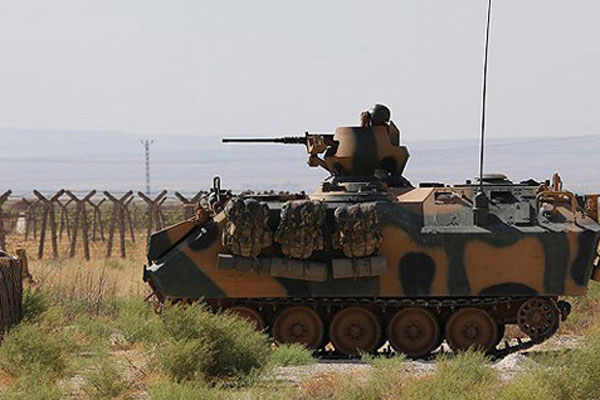 Suriye sınırında askeri önlemler arttırıldı