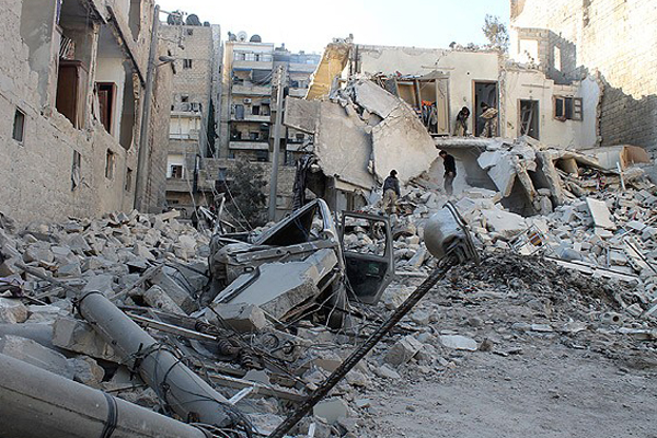 Esad yine varil bombasıyla vurdu, 27 ölü