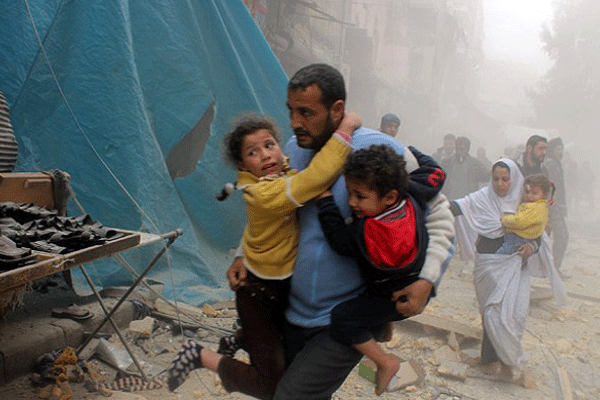 Halep&#039;te vakum bombalı saldırı, 25 ölü