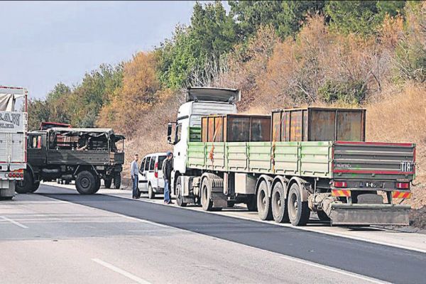 TIR eylemleri organizasyon işi