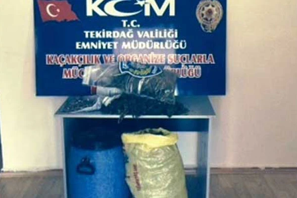 Tekirdağ’a uyuşturucu sokmak isterken yakalandı