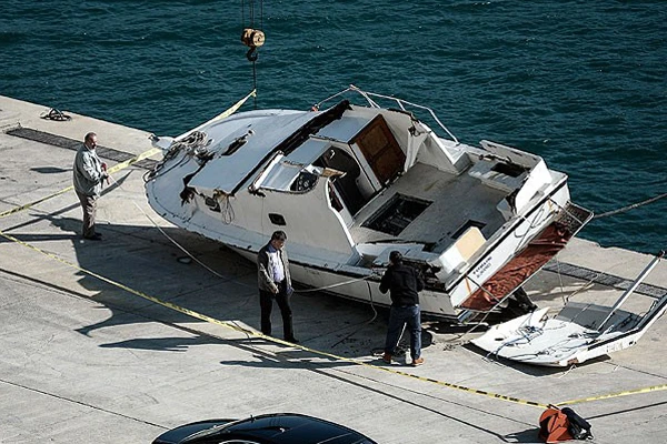 Boğaz&#039;daki tekne kazasında 2 kişi gözaltına alındı