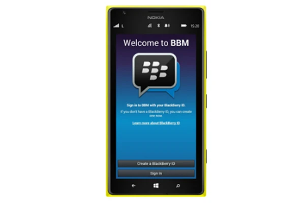 BlackBerry Servisi BBM Windows Phone'a geliyor