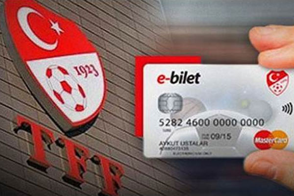 TFF&#039;den E-Bilet açıklaması