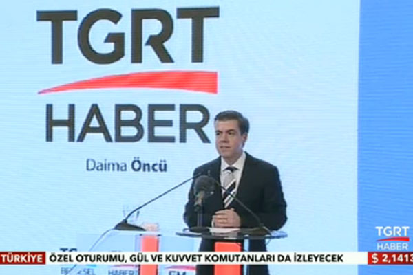 TGRT Haber&#039;in yeni logosu tanıtıldı &#039;Daima Öncü, Daima Önde&#039;