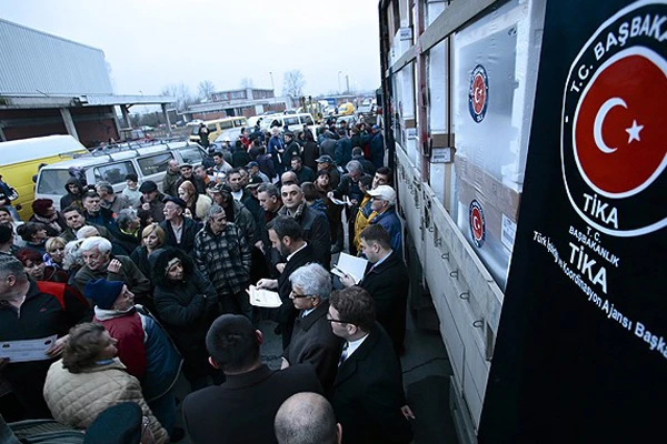 TİKA'dan Bosnalı sel mağdurlarına yardım