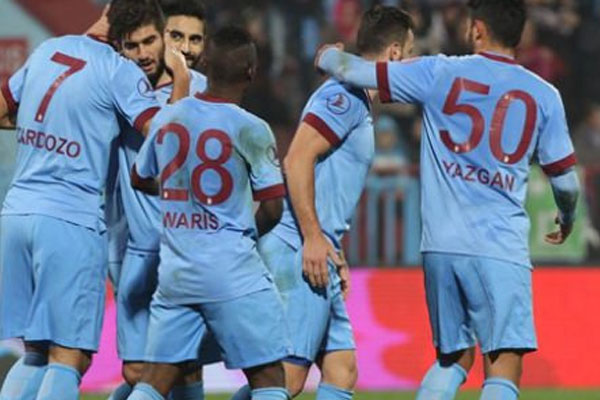 Trabzonspor&#039;dan tarihi galibiyet