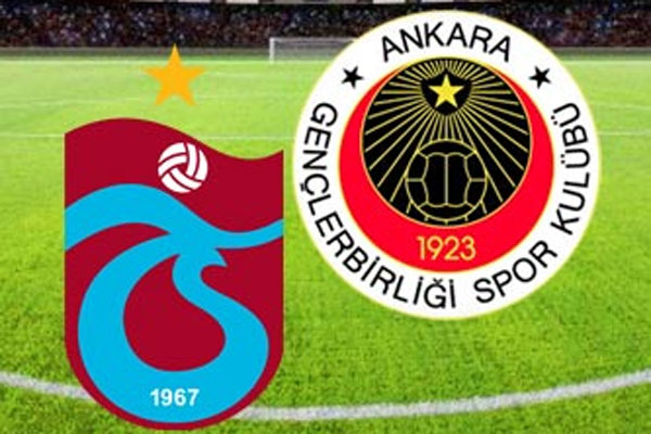 Trabzonspor, Gençlerbirliği maçında ilk 11'ler belli oldu