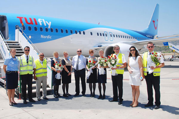 TUIfly Nordic Gazipaşa&#039;dan karşılıklı seferlere başladı