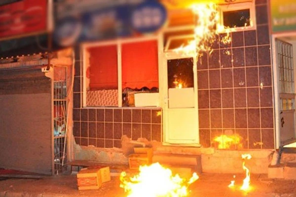Tunceli'de birahanelere molotoflu saldırı