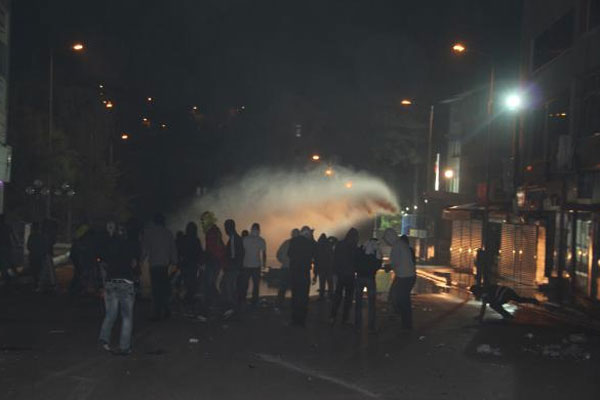 Tunceli&#039;de karakola molotoflu saldırı düzenlendi