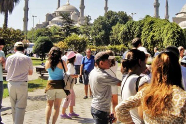 İstanbul'a gelen turist sayısı arttı