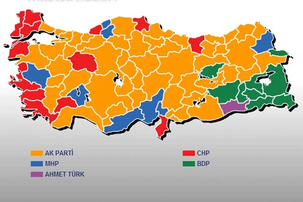 81 ilin belediye başkanları belli oldu