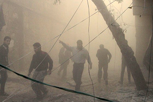 Varil bombalarının hedefi bu sefer pazar yeri, 35 ölü