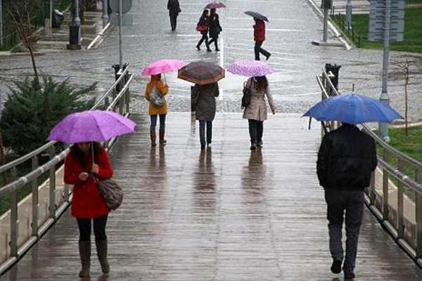 Meteoroloji&#039;den sağanak yağış uyarısı