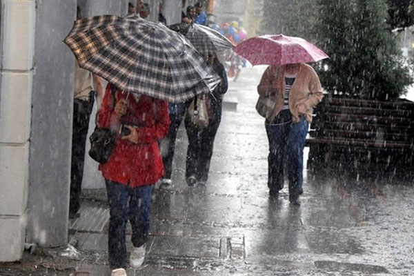 Meteoroloji'den kuvvetli yağış uyarısı yapıldı