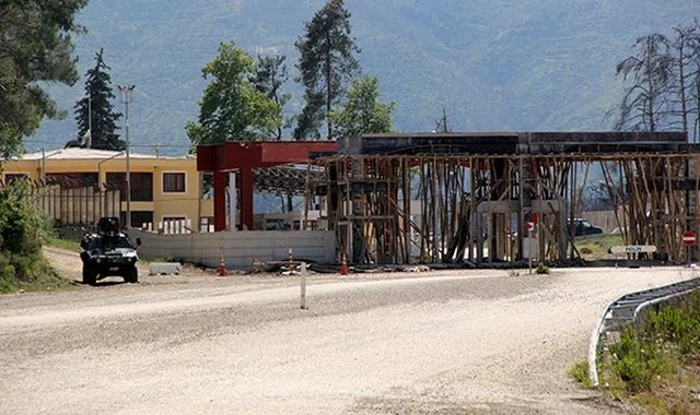Yayladağı'na havan mermisi düştü