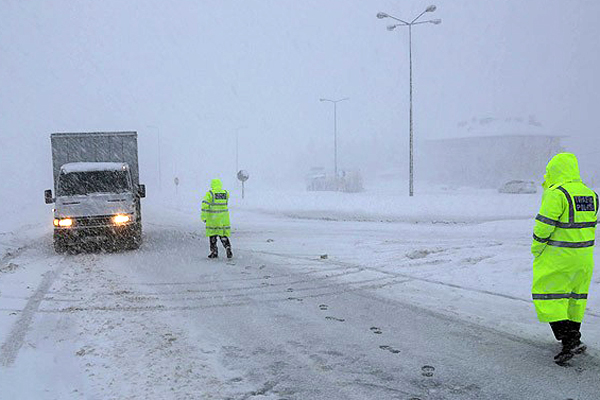 İşte yurt genelinde kapanan yollar!