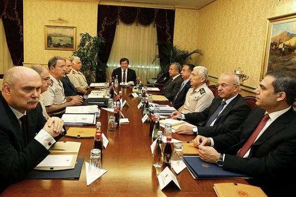 Başbakanlık'ta güvenlik zirvesi sona erdi