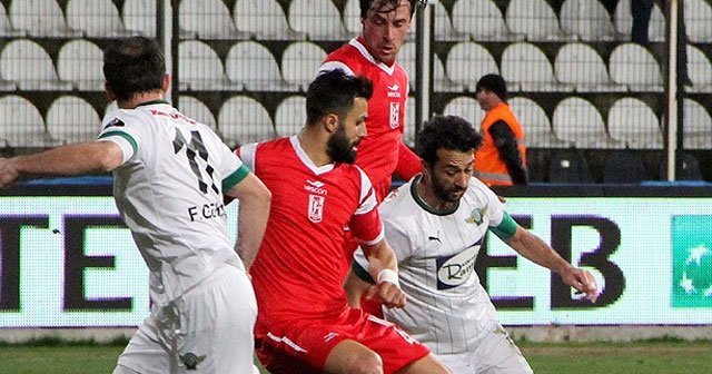 Akhisar Belediyespor Balıkesirspor ile berabere kaldı