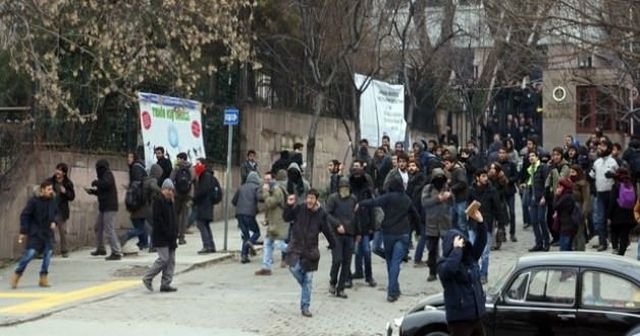 Ankara Üniversitesi’nde kavga