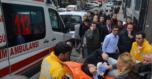 İstanbul Şişli&#039;de iş merkezine silahlı saldırı