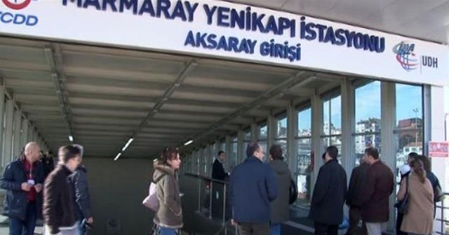 Yine bomba paniği, bu kez Marmaray’da