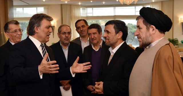 Ahmedinejad&#039;dan Abdullah Gül&#039;e ziyaret