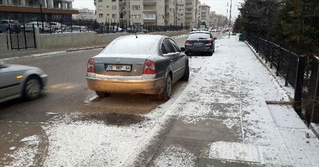 Başkent’te kar yağışı başladı