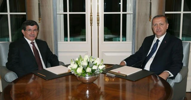 Cumhurbaşkanı Erdoğan, Başbakan Davutoğlu’nu kabul etti