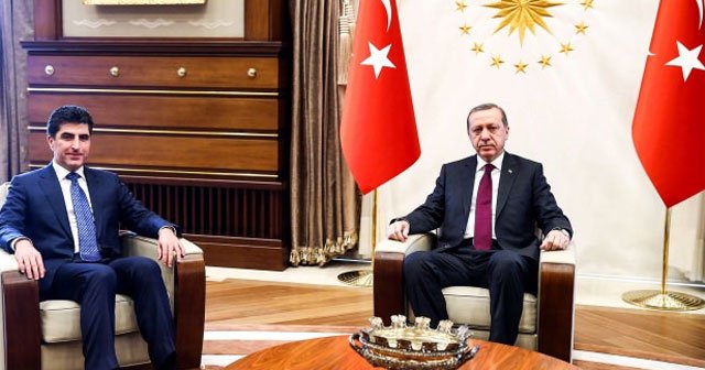 Cumhurbaşkanı Erdoğan ile Barzani görüştü