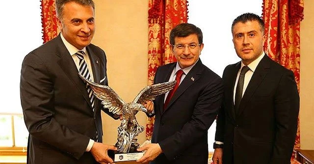 Davutoğlu Fikret Orman&#039;ı kabul etti