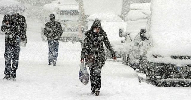 Dikkat , beklenen kar başladı