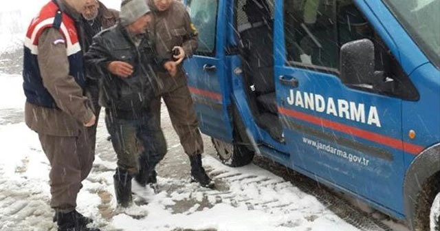 Donmak üzereyken bulundu