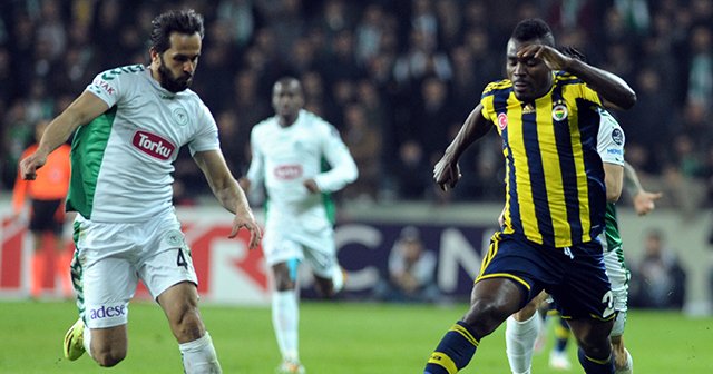Fenerbahçe, Torku Konyaspor ile 1-1 berabere kaldı