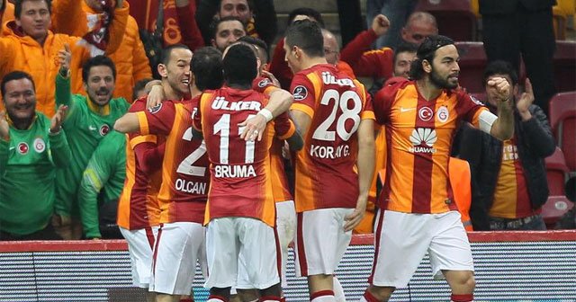 Galatasaray kendi evinde rahat kazandı
