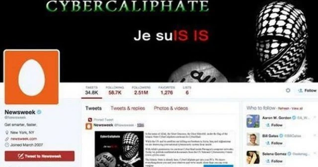 IŞİD Newsweek'in Twitter hesabını ele geçirdi