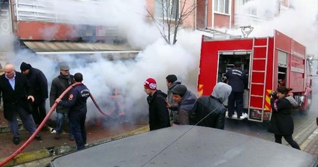 İstanbul’da korkutan yangın